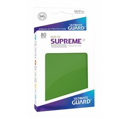 Ultimate Guard - Supreme UX Sleeves Standard Size - Matte - Green (80)