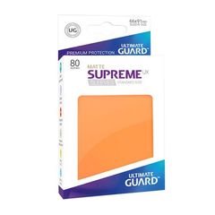 Ultimate Guard - Supreme UX Sleeves Standard Size - Matte - Orange (80)