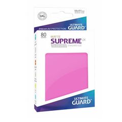 Ultimate Guard - Supreme UX Sleeves Standard Size - Matte - Pink (80)