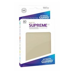 Ultimate Guard - Supreme UX Sleeves Standard Size - Matte - Sand (80)