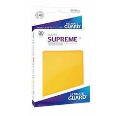 Ultimate Guard - Supreme UX Sleeves Standard Size - Matte - Yellow (80)