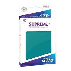 Ultimate Guard - Supreme UX Sleeves Standard Size - Petrol Blue (80)