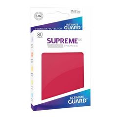 Ultimate Guard - Supreme UX Sleeves Standard Size - Red (80)