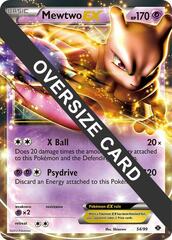 Mewtwo-EX - 54/99 - Oversized Promo