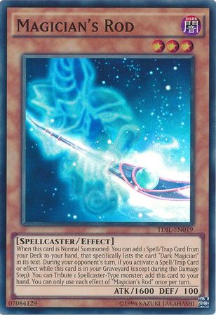 Magicians Rod - TDIL-EN019 - Super Rare - Unlimited Edition