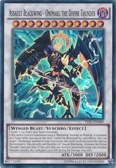 Assault Blackwing - Onimaru the Divine Thunder - TDIL-EN049 - Super Rare - Unlimited Edition