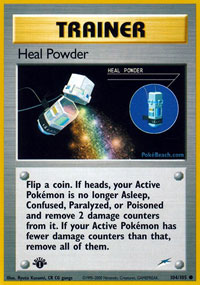 Heal Powder - 104/105 - Common - 1st Edition