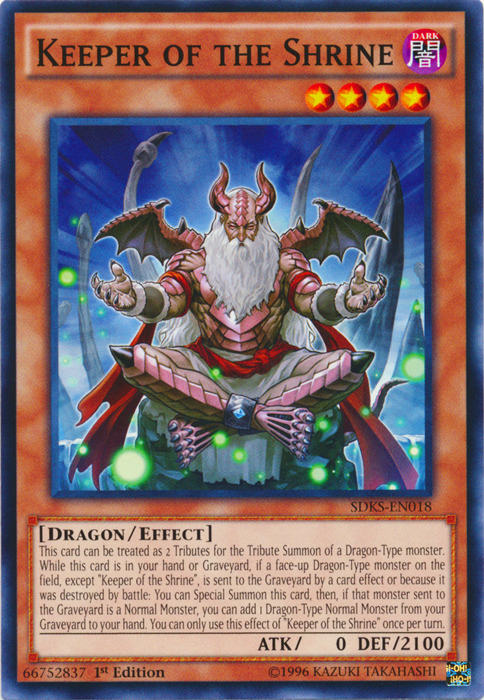 Keeper of the Shrine - SDKS-EN018 - Common - 1st Edition