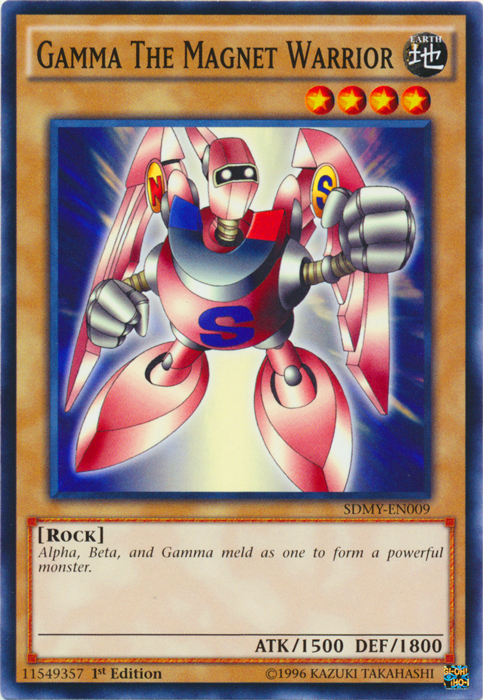 Gamma The Magnet Warrior - SDMY-EN009 - Commun - 1ere edition // SDMP - Structure Deck: Yugi Muto