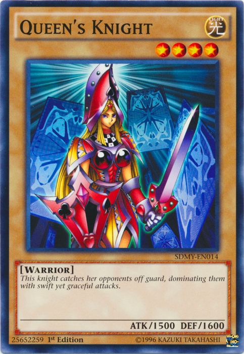 Queens Knight - SDMY-EN014 - Common - 1st Edition