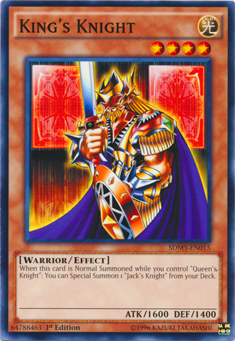 Kings Knight - SDMY-EN015 - Common - 1st Edition