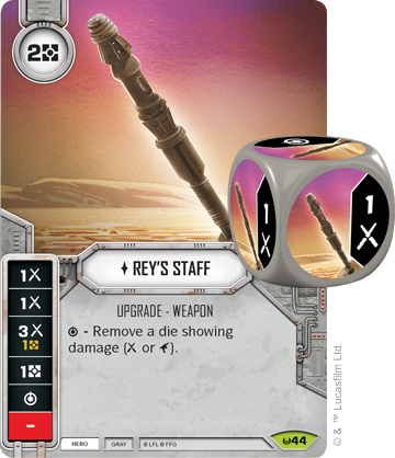 Reys Staff (Sold with matching Die)