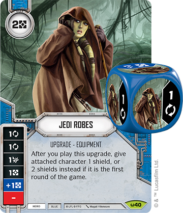 Jedi Robes (Sold with matching Die)
