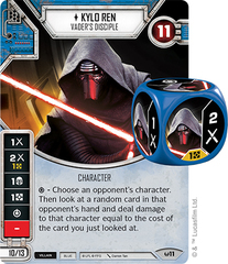 Kylo Ren - Vader's Deciple (Sold with matching Die)