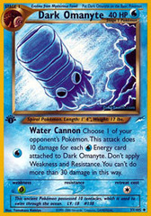 Dark Omanyte - 37/105 - WotC era Neo Destiny Uncommon - 1st Edition