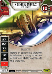 General Grevious - Jedi Hunter (Sold with matching Die)