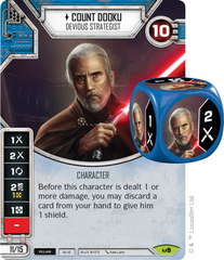 Count Dooku - Devious Strategist (Sold with matching Die)