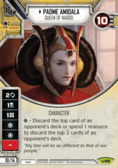 Padme Amidala - Queen of Naboo (Sold with matching Die)