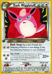 Dark Wigglytuff - 40/105 - WotC era Neo Destiny Uncommon - 1st Edition