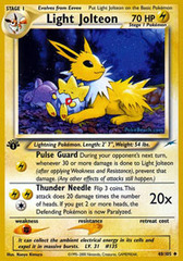 Light Jolteon - 48/105 - Uncommon - 1st Edition