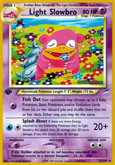 Light Slowbro - 51/105 - Uncommon - 1st Edition