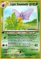 Light Venomoth - 53/105 - Uncommon - 1st Edition