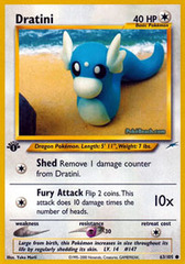 Dratini - 63/105 - Common - 1st Edition