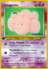 Exeggcute - 64/105 - WotC era Neo Destiny Common - 1st Edition