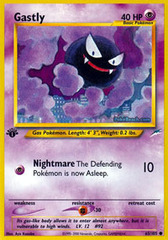 Gastly - 65/105 - WotC era Neo Dynasty Common - 1st Edition