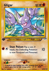 Gligar - 67/105 - Common - 1st Edition