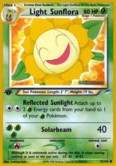 Light Sunflora - 72/105 - Common - 1st Edition