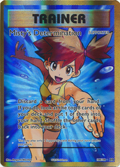 Misty's Determination - 108/108 - Full Art Ultra Rare