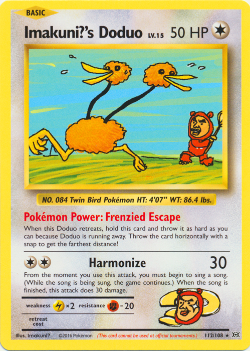 Imakuni?s Doduo - 112/108 - Secret Rare