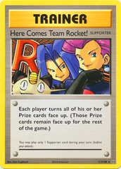 Here Comes Team Rocket! - 113/108 - Non Holo Secret Rare