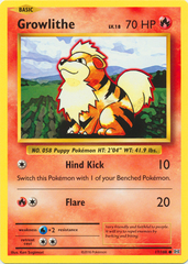 Growlithe - 17/108 - XY Evolutions Common