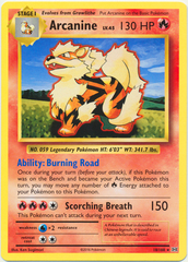 Arcanine - 18/108 - XY Evolutions Rare