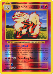 Arcanine - 18/108 - Rare - Reverse Holo