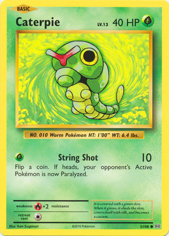 Caterpie - 3/108 - Common