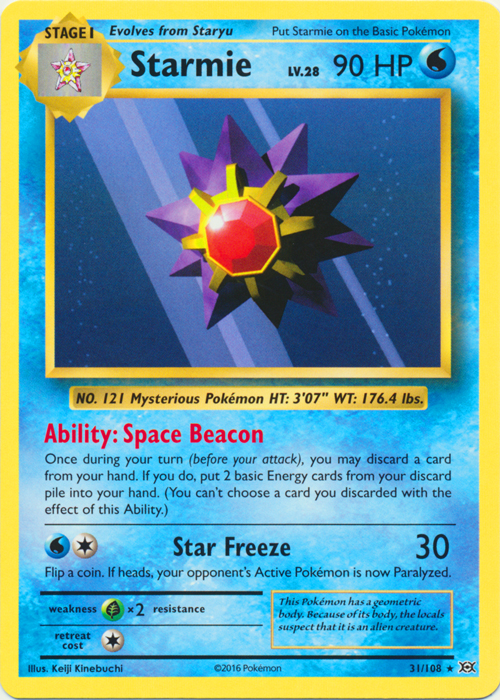 Starmie - 31/108 - Rare