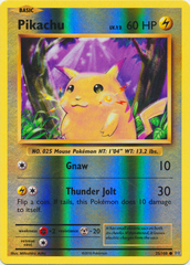 Pikachu - 35/108 - Common - Reverse Holo