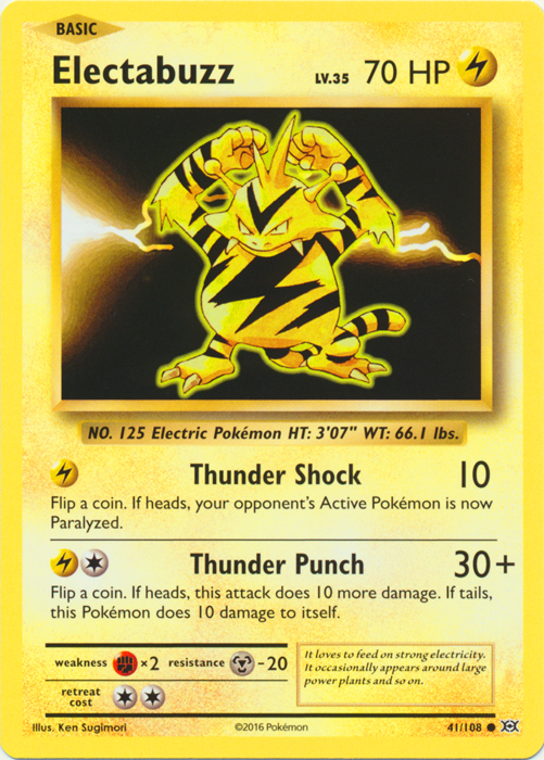 Electabuzz - 41/108 - Common