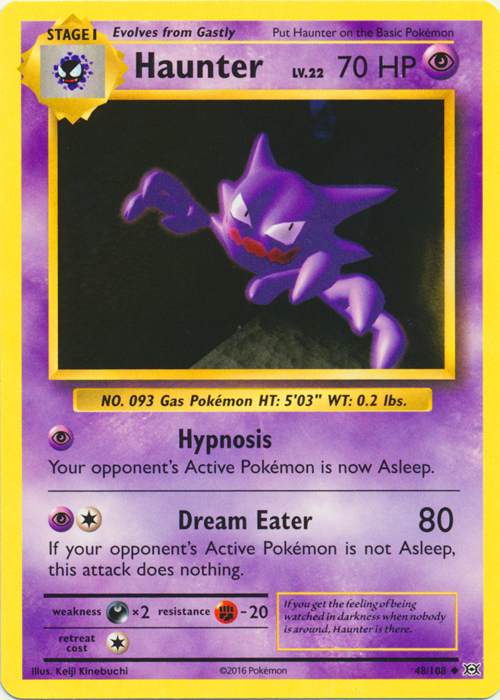 Haunter - 48/108 - Uncommon