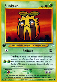 Sunkern - 83/105 - Common - 1st Edition