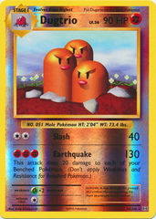 Dugtrio - 56/108 - Rare - Reverse Holo