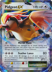 Pidgeot-EX - 64/108 - Holo Rare ex