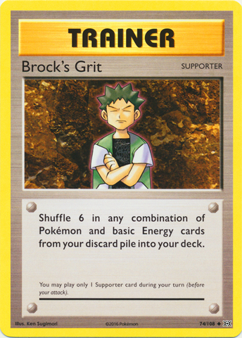 Brock's Grit - 74/108 - Uncommon