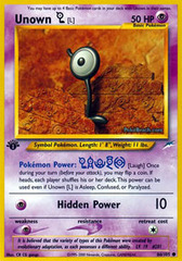 Unown [L] - 86/105 - Common - 1st Edition