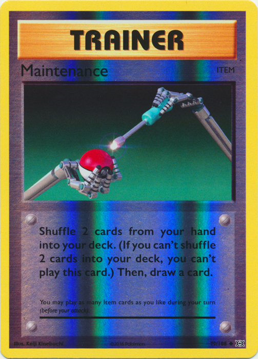 Maintenance - 79/108 - Uncommon - Reverse Holo