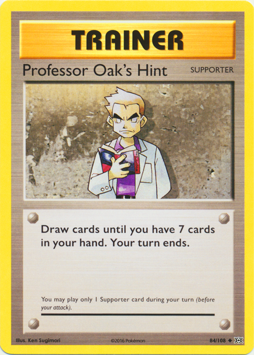 Professor Oaks Hint - 84/108 - Uncommon