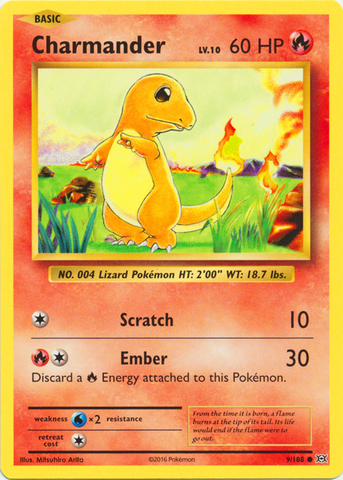 Charmander - 9/108 - Common